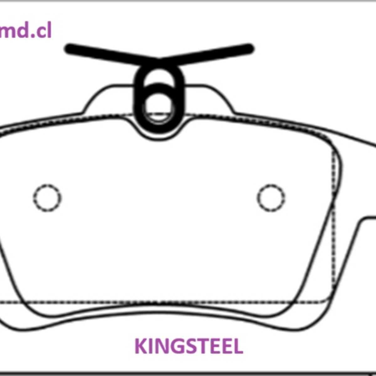 GENERICO - PASTILLA FRENOS MAZDA 3-5 0416 - FORD ESCOSPORT 1721