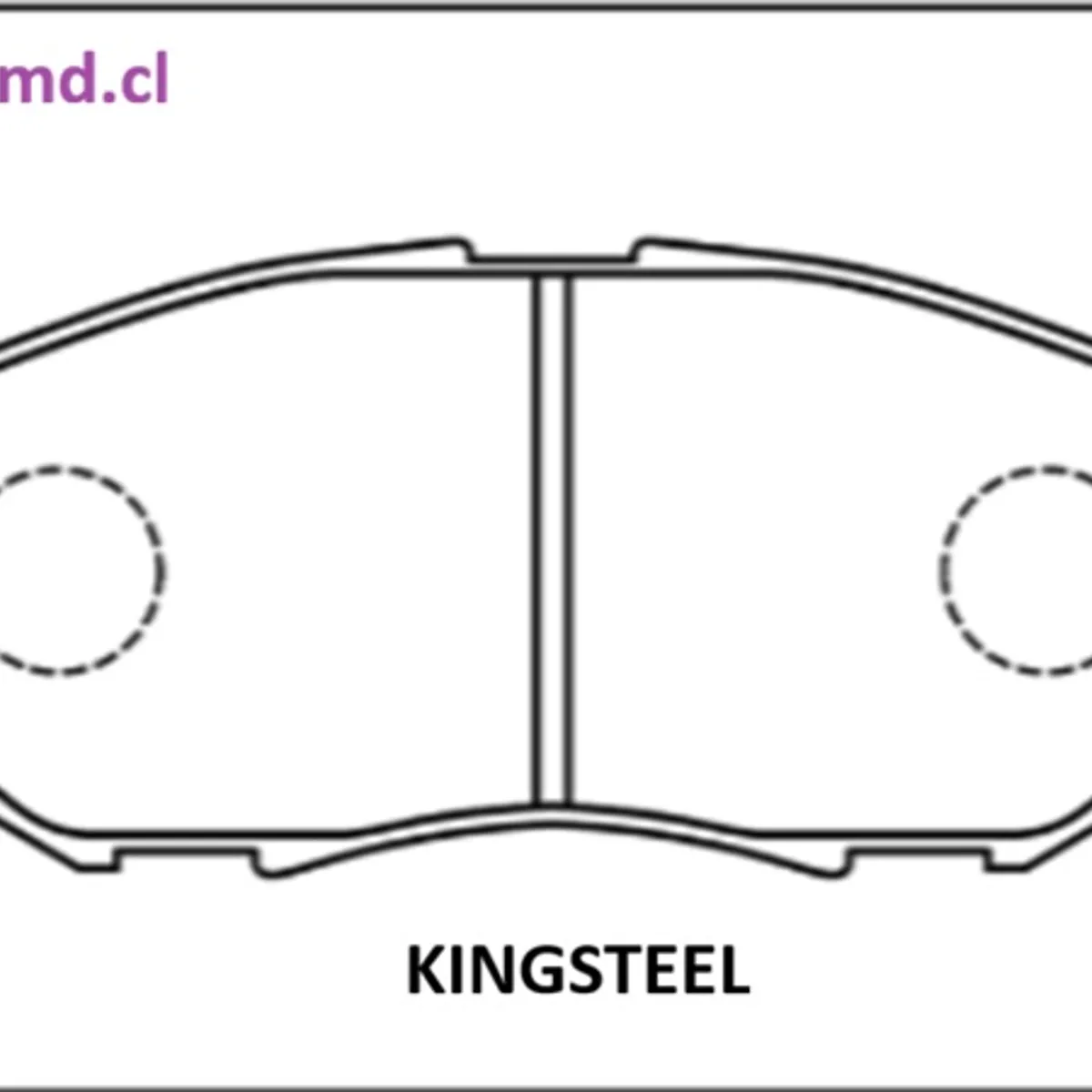GENERICO - PASTILLA FRENOS NISSAN TIIDA 2007 - 2020
