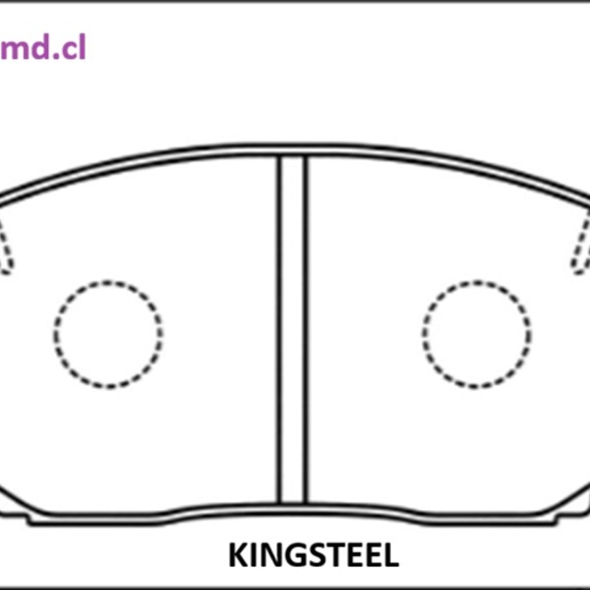 GENERICO - PASTILLA FRENOS MITSUBISHI L200 1923 - MAZDA CX-7 0613