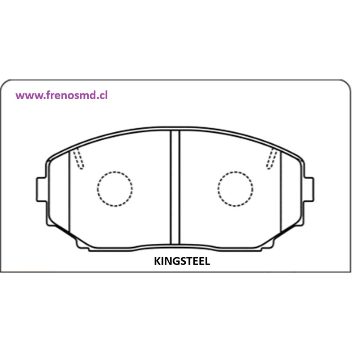 GENERICO - PASTILLA FRENOS MITSUBISHI L200 1923 - MAZDA CX-7 0613