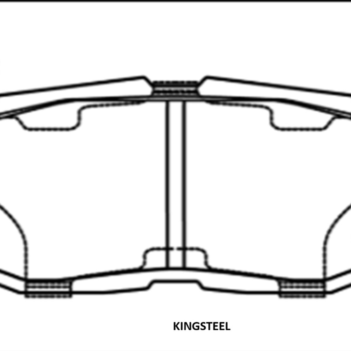 GENERICO - PASTILLA FRENOS SUBARU FORESTER 2.0 2012 - 2019.