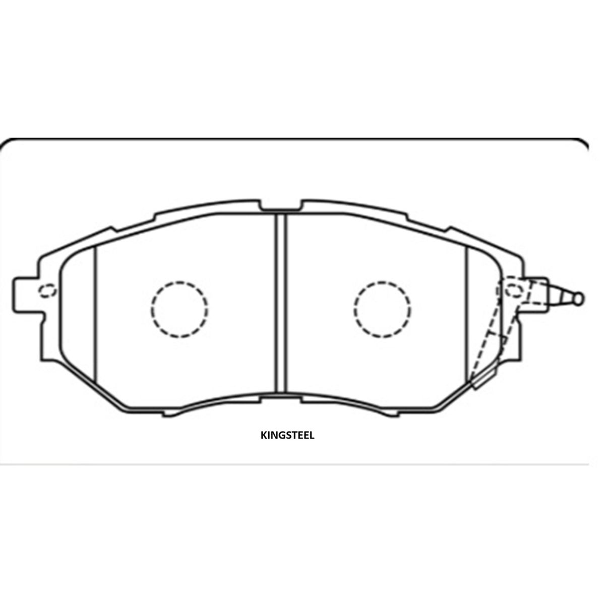 GENERICO - PASTILLA FRENOS SUBARU FORESTER 2.0 2011 - 2019