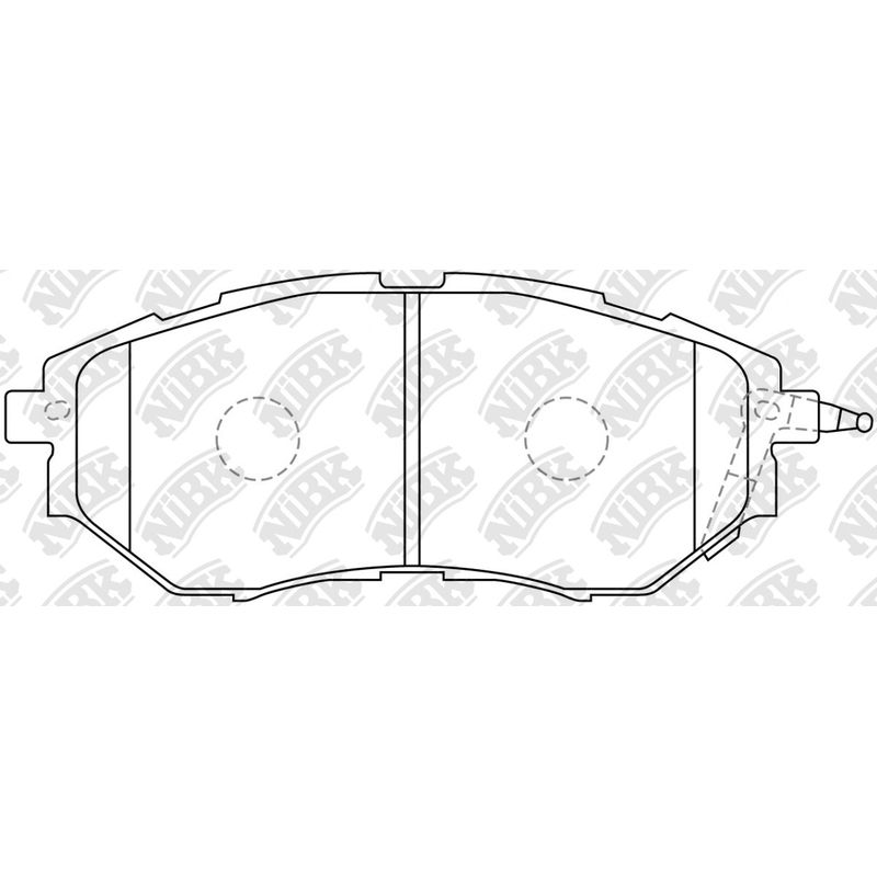 GENERICO - PASTILLA FRENOS SUBARU FORESTER 2.0 2011 - 2019