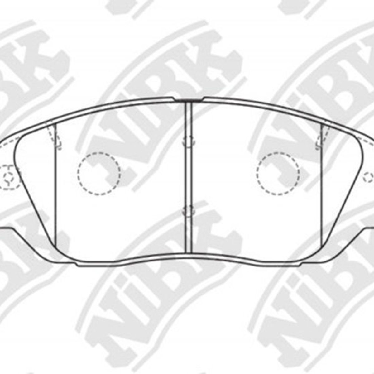 GENERICO - PASTILLA FRENOS KIA SORENTO 2012 -2014
