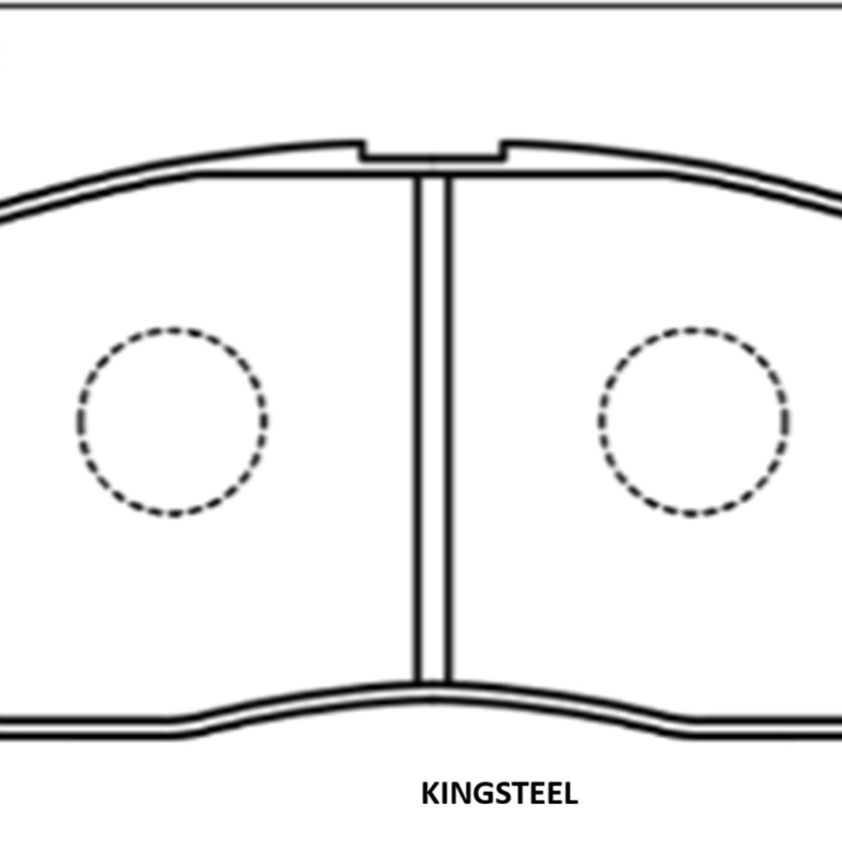 GENERICO - PASTILLA FRENOS SUZUKI ALTO 800 2015- 2019 / IGNIS 2016 - 2020