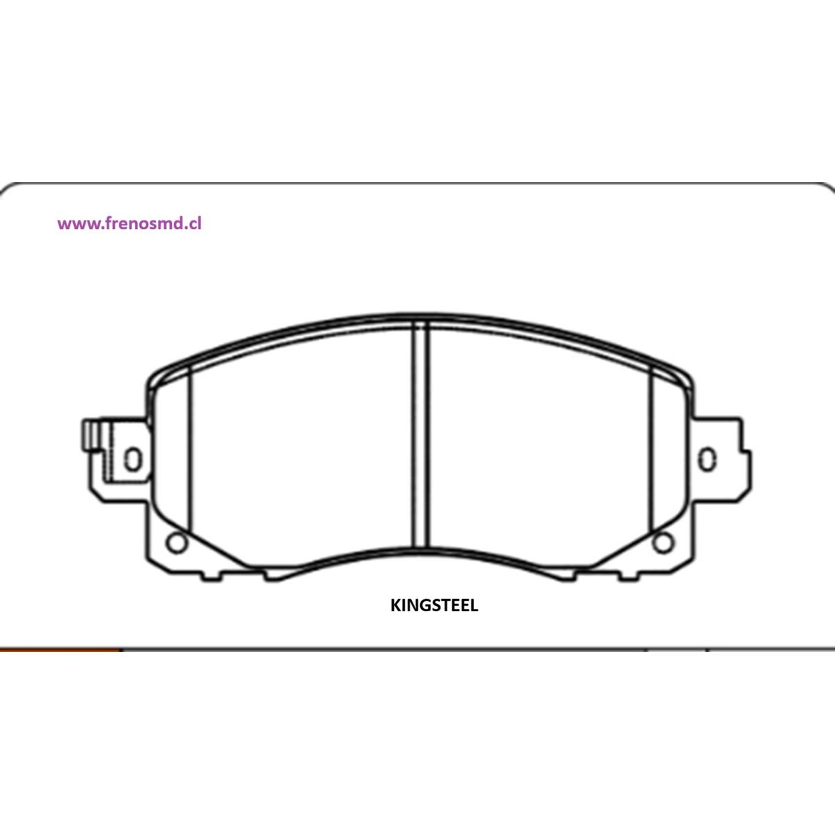 GENERICO - PASTILLA FRENOS SUBARU FORESTER 2020 - 2024