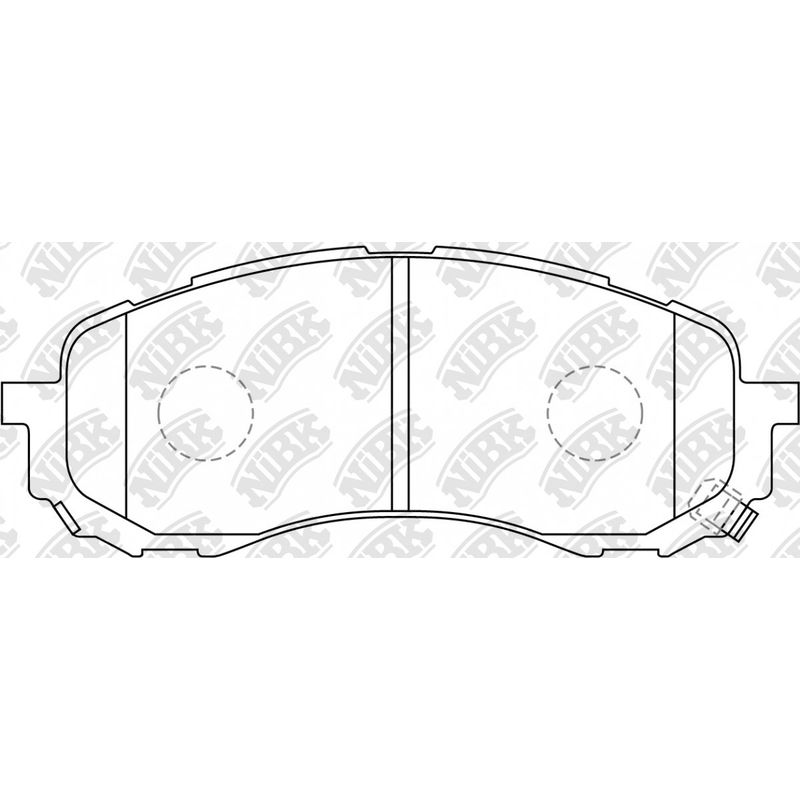 GENERICO - PASTILLA FRENOS SUBARU IMPREZA 16-SX 2011 - 2016