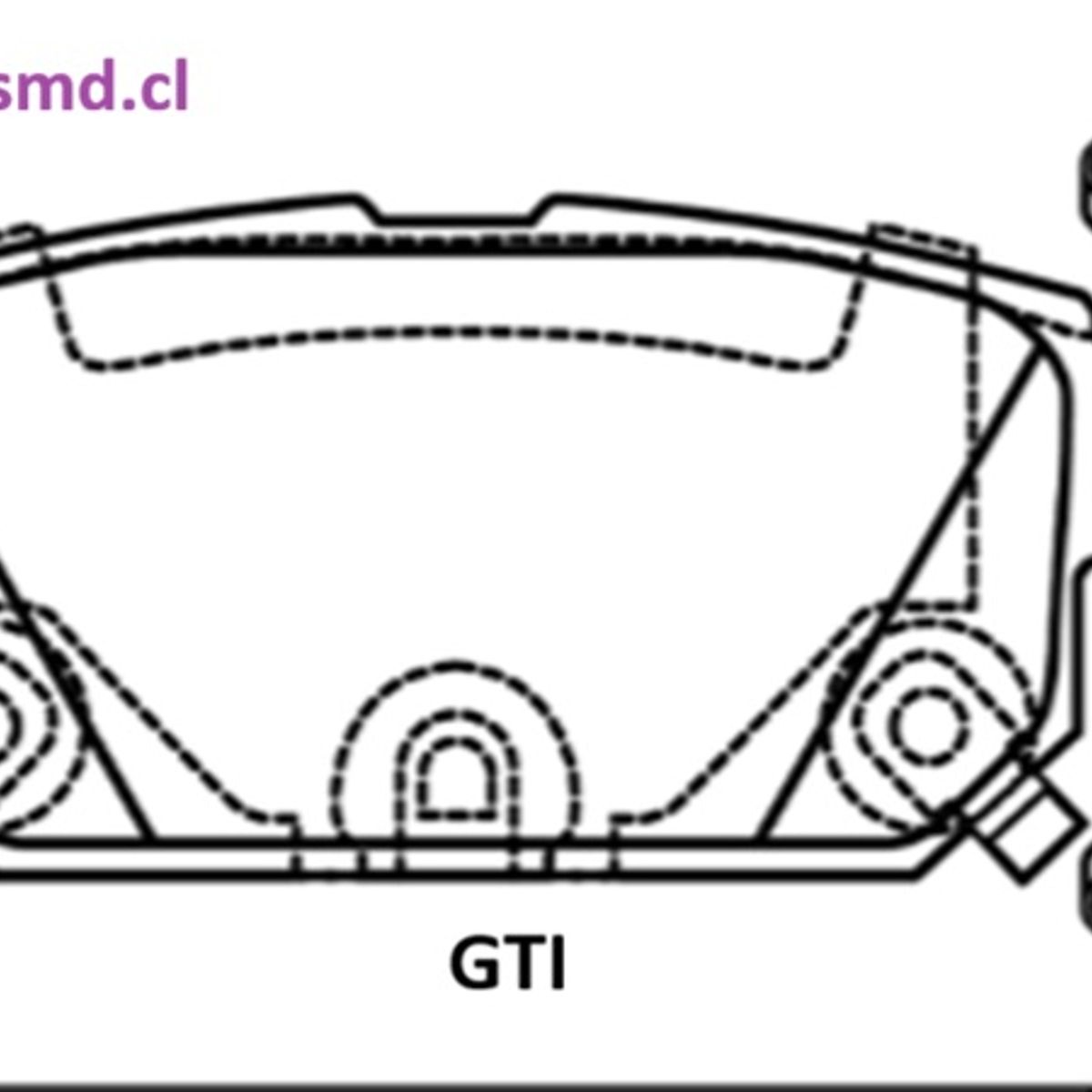 GENERICO - PASTILLA FRENOS SUZUKI BALENO - SWIFT 2015 - 2022