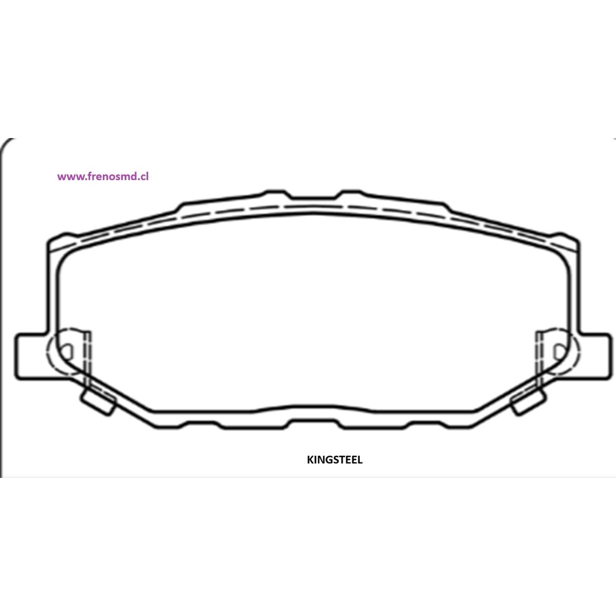 GENERICO - PASTILLA FRENOS SUZUKI JIMNY 1.5 2018 - 2023