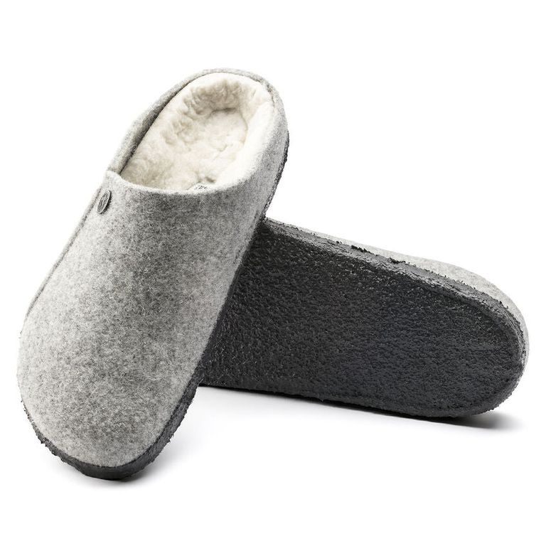 Pantuflas Zermatt Sheepskin Light Gray