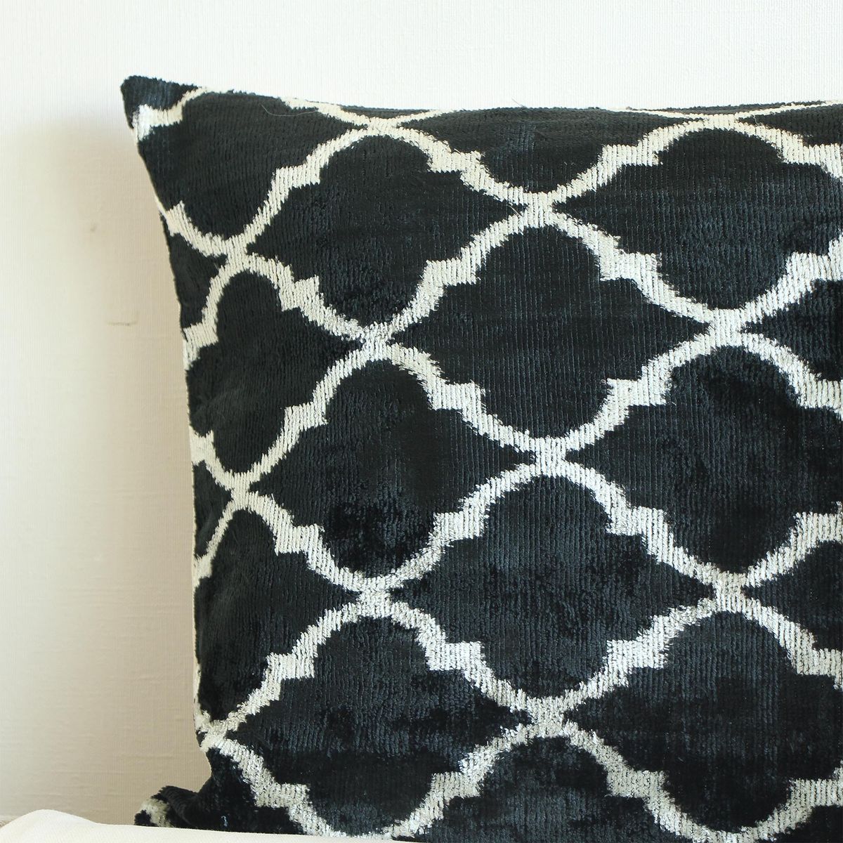 TURKUAZ - Cojín de terciopelo de seda 60x40 cms Ciro - Turquía