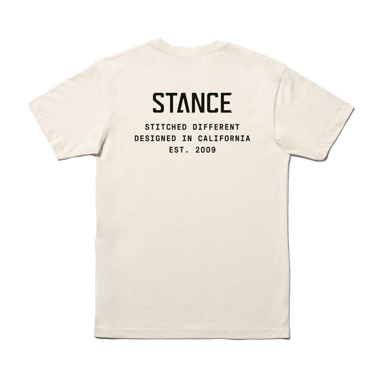 STANCE - Polera Stance Established Vintage White - Beige