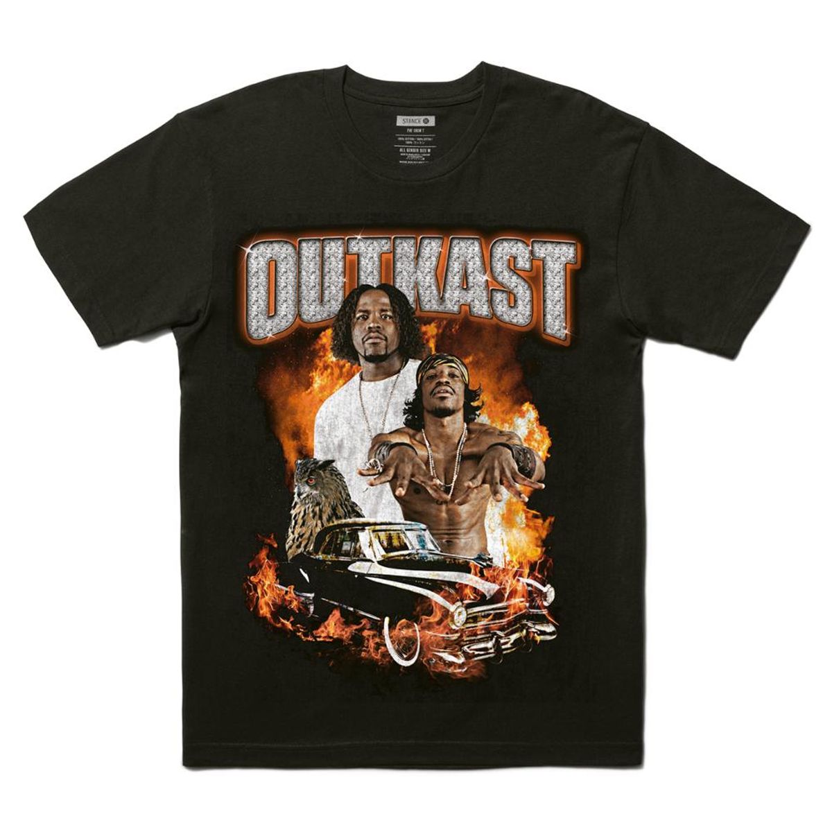 STANCE - Polera Stance Outkast Black - Negro