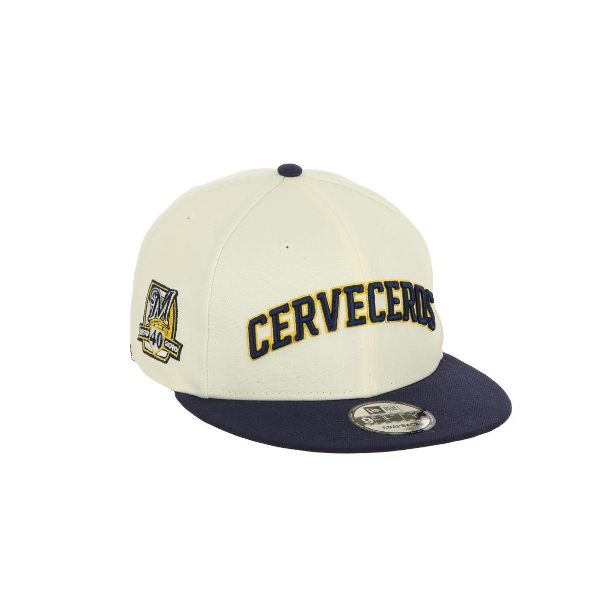 NEW ERA - Gorra 9Fifty Milwaukee Brewers MLB Hispanic White