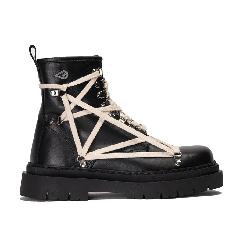 LANDAZURI - Bototo Cuero Astar Goth Negro Landazuri