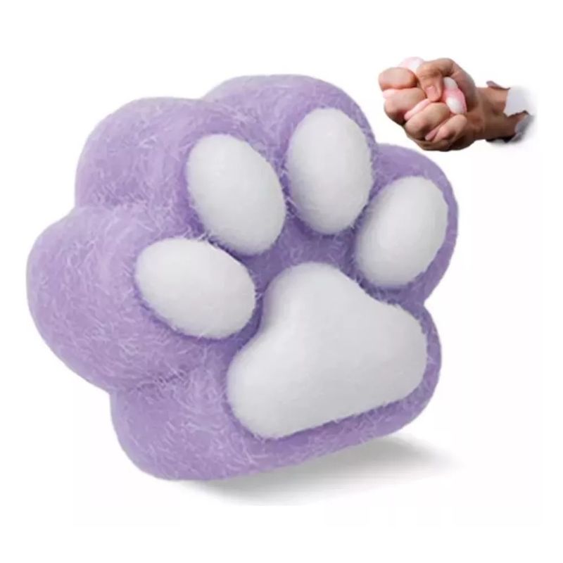 GENERICO - Footprint Cat Claw Squishy Original Soft Squishy