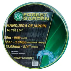 FOREST AND GARDEN - MANGUERA 3/4 CON TELA 30 MTS JARDIN