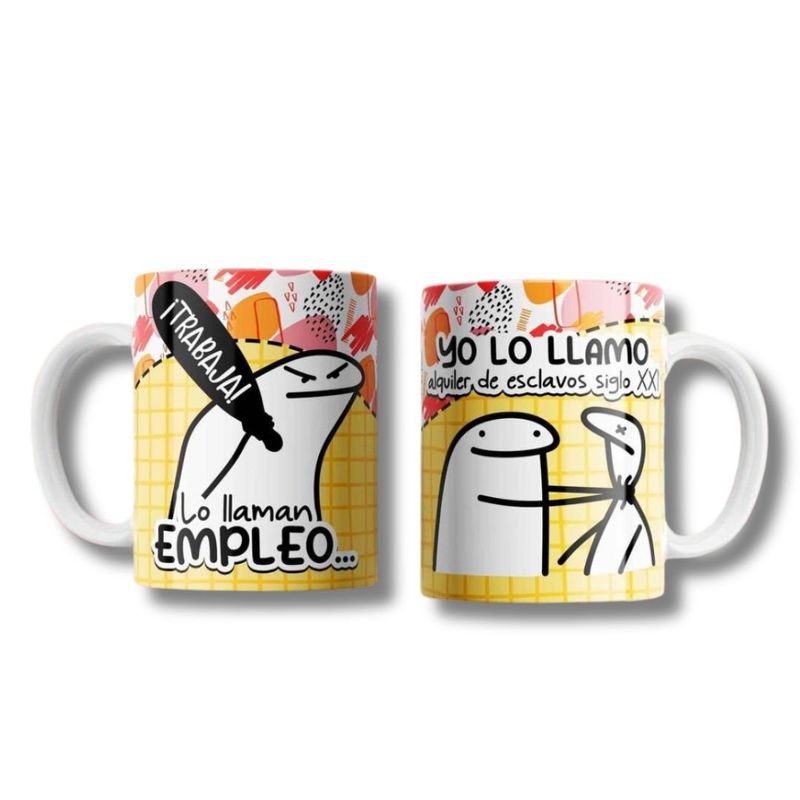 ESTAMPA MANIA - Taza Flork Día del trabajo D6