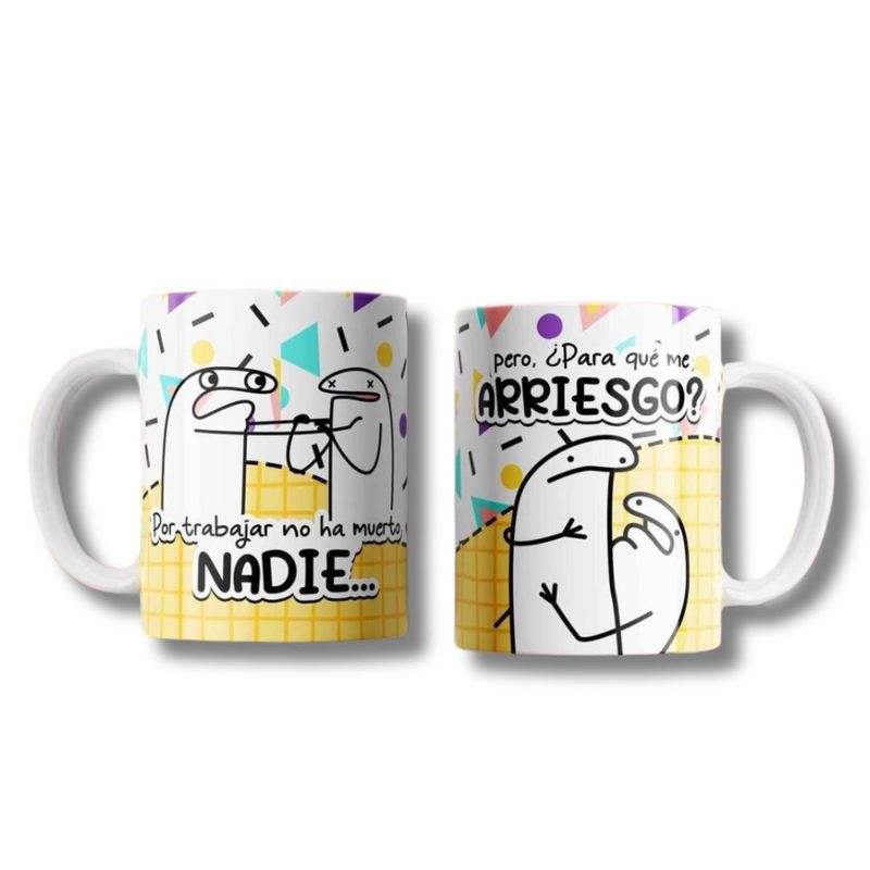 ESTAMPA MANIA - Taza Flork Día del trabajo D8
