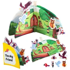 GENERICO - Libro Sensorial De Estimulación Temprana Para Bebé