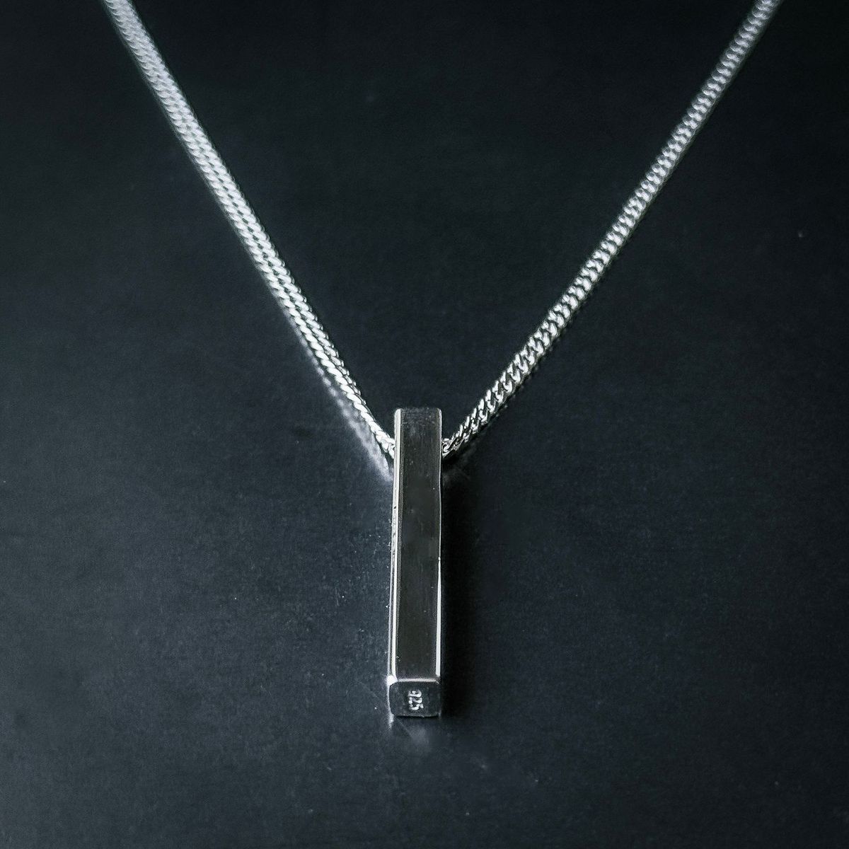 MALEVO JOYAS - Collar de plata LISTÓN