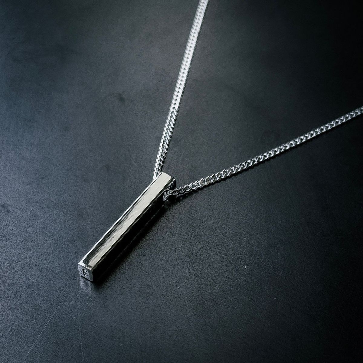 MALEVO JOYAS - Collar de plata LISTÓN