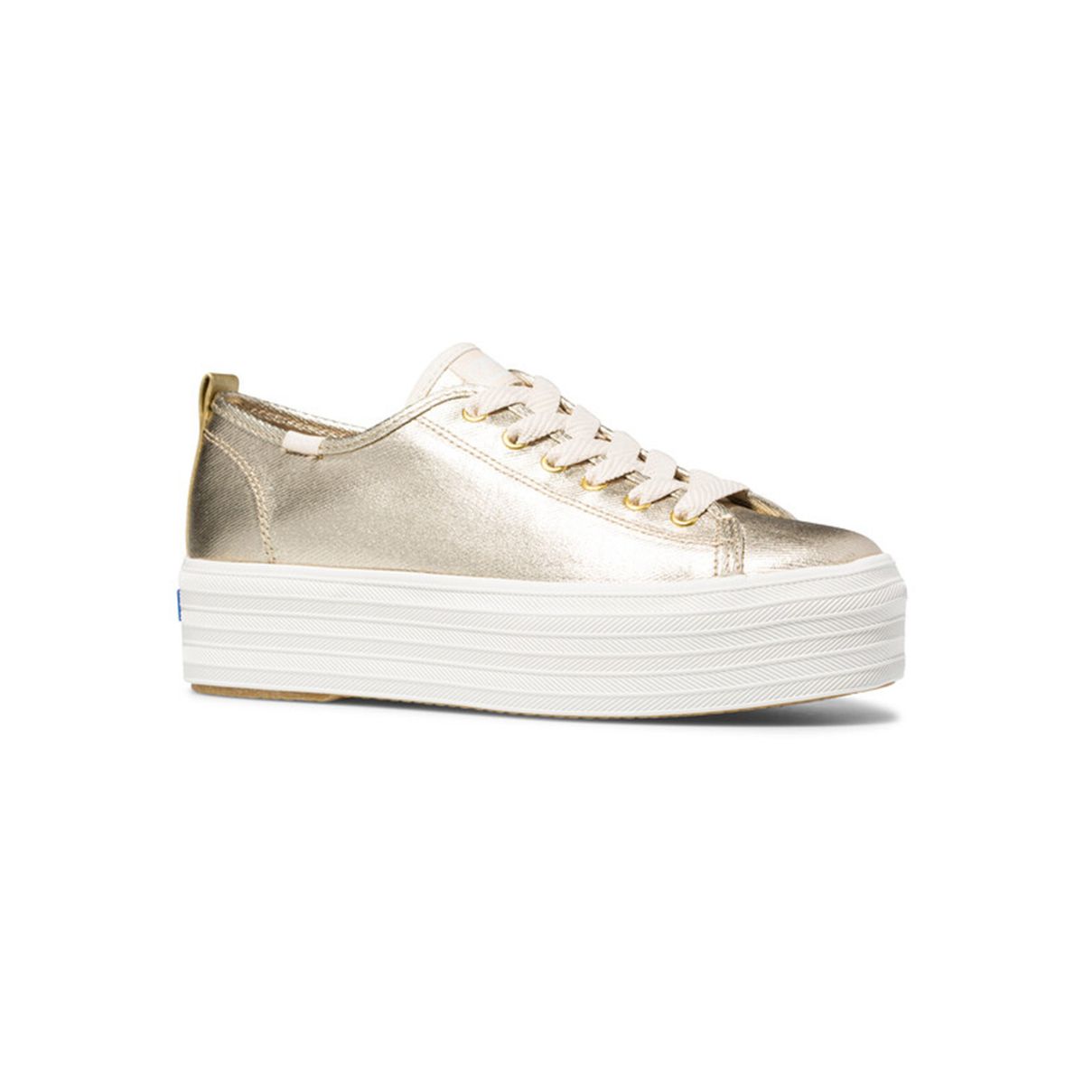 KEDS - Zapatilla Dorado Mujer Triple Up KEDS