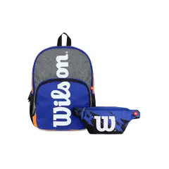 WILSON - Pack Mochila Boston + banano Apolo Azul
