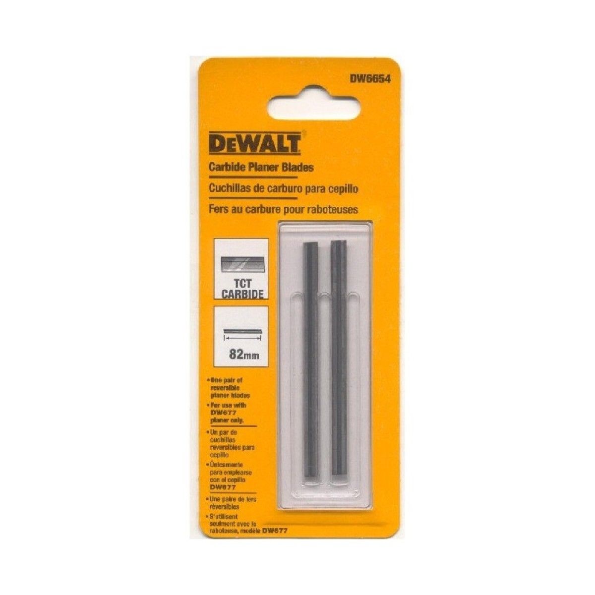 DEWALT - REPUESTO CUCHILLOS CEPILLO ELECTRICO DW6654 DEWALT