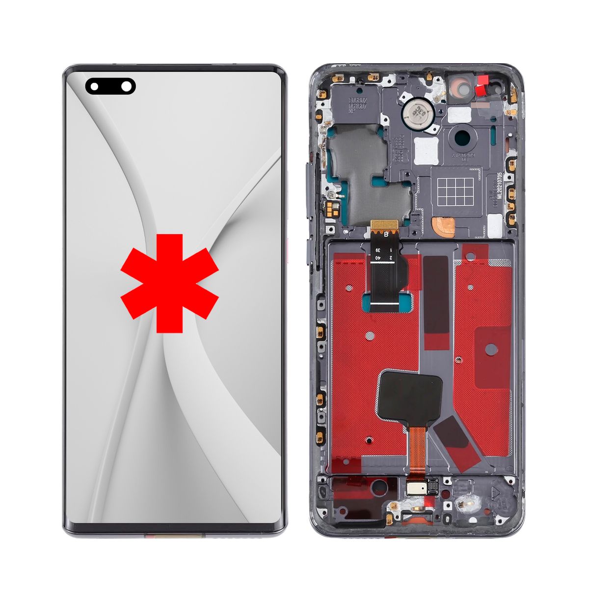 GENERICO - Pantalla Compatible con Huawei P40 Pro