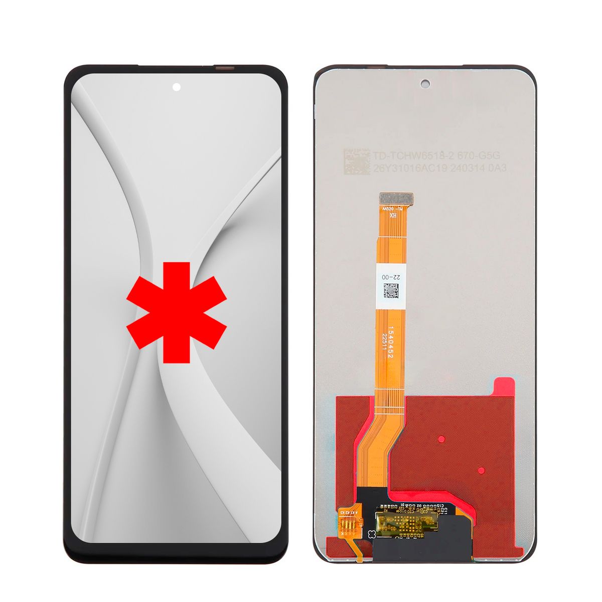 GENERICO - Pantalla Compatible con Oppo A79 5G