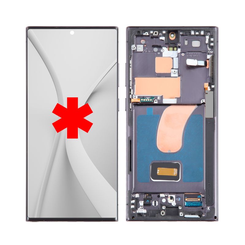 GENERICO - Pantalla Compatible con Samsung Galaxy S23 Ultra