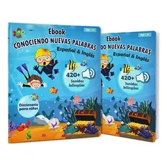 GENERICO - Libro Interactivo Con Sonidos Aprendizaje Ingles Español