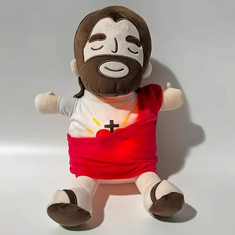 MUNDO MAGIA - Peluche Jesus Que Respira Premiun