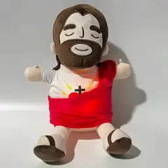 MUNDO MAGIA - Peluche Jesus Que Respira Premiun