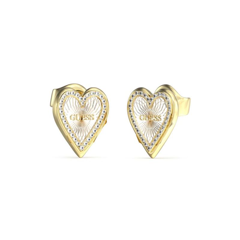 GUESS - Aros Guess Dorados JUBE03237JWYGRHT-U - Dorado