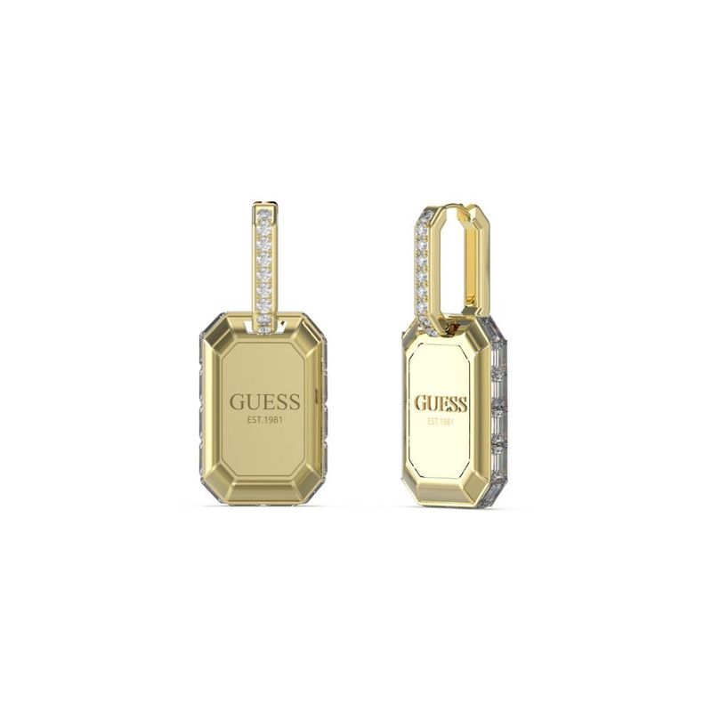GUESS - Aros Guess Dorados JUBE04258JWYGT-U - Dorado