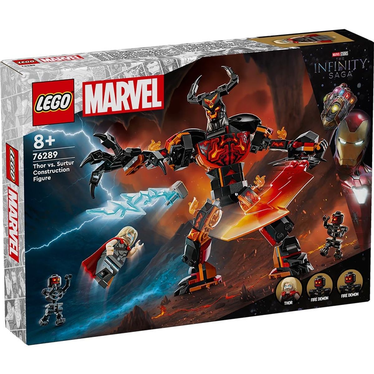 LEGO - Lego Thor vs. Figura para Construir de Surtur (76289)