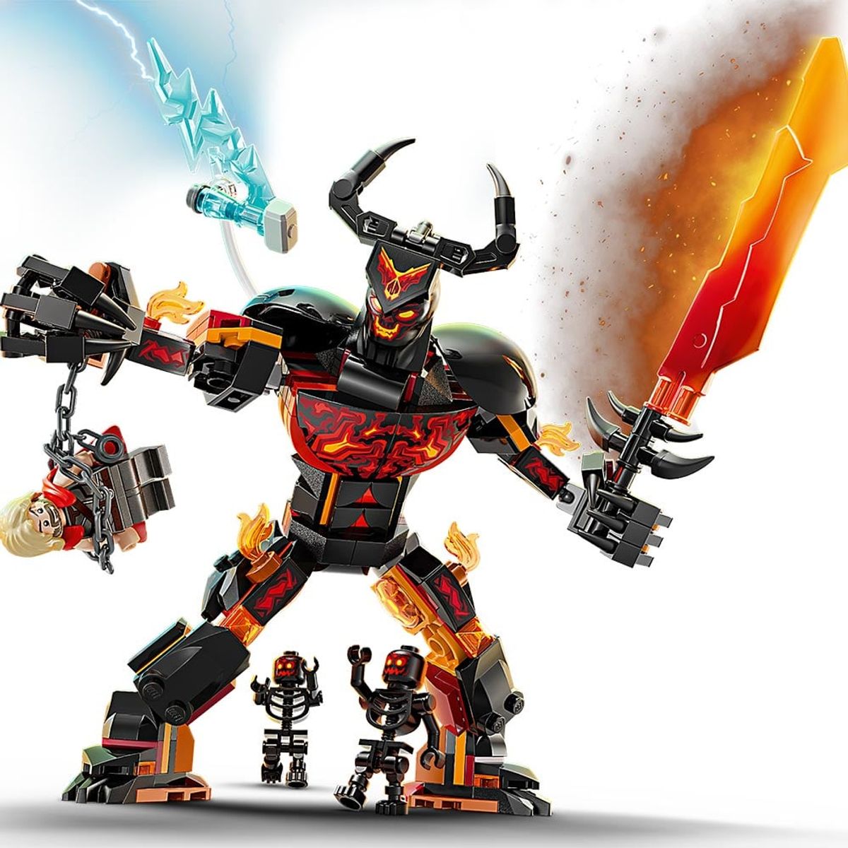 LEGO - Lego Thor vs. Figura para Construir de Surtur (76289)