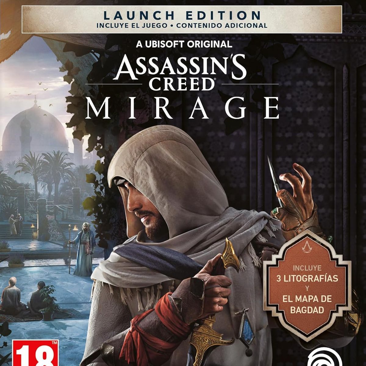UBISOFT - Assassins Creed MIrage Launch Edition Ubisoft PS5 Fisico