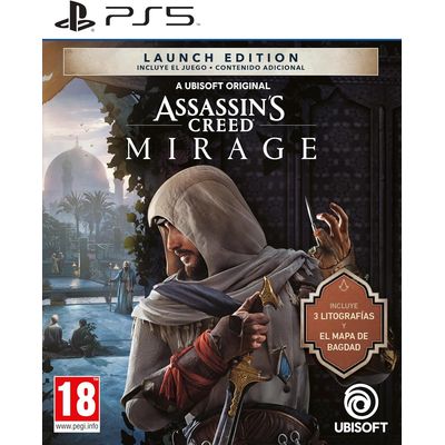 Ubisoft Assassins Creed Mirage Launch Edition Ps5 Fisico
