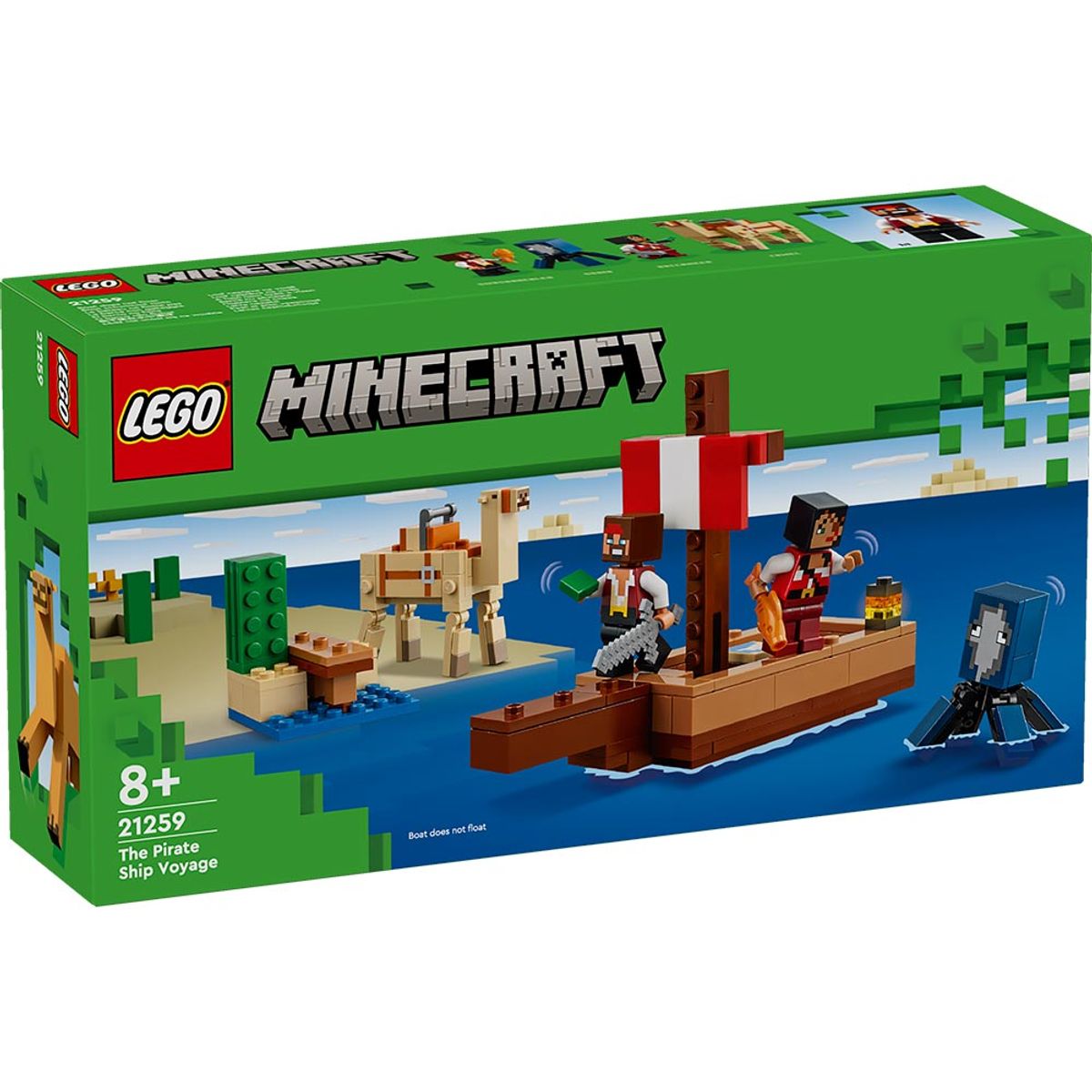 LEGO - Lego El Viaje en el Barco Pirata (21259)