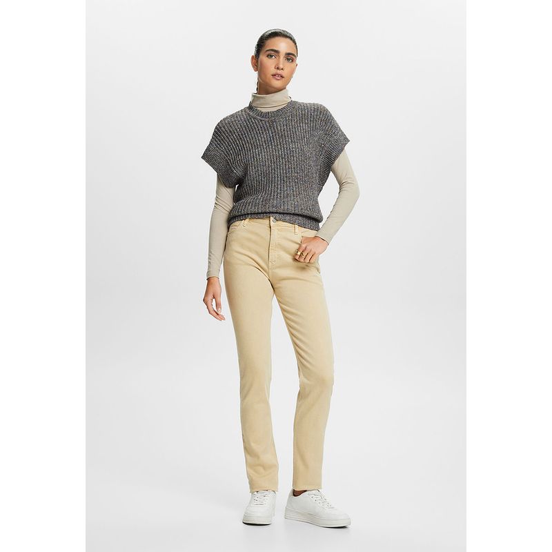 ESPRIT - Pantalón De Sarga Mujer Esprit ESPRIT