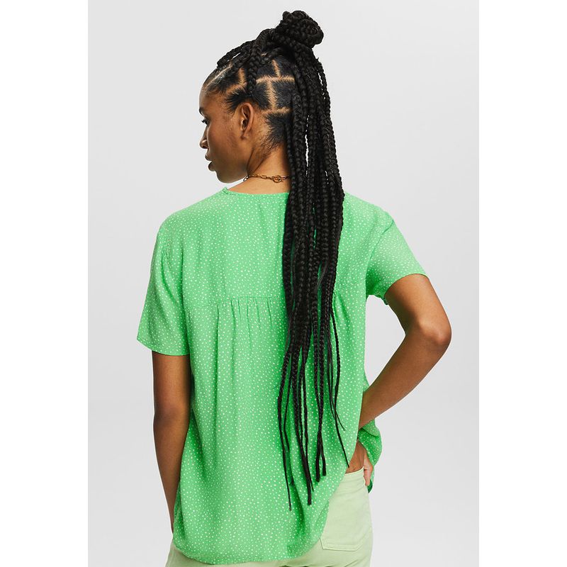 ESPRIT - Blusa Estampada Escote En V Mujer Esprit ESPRIT