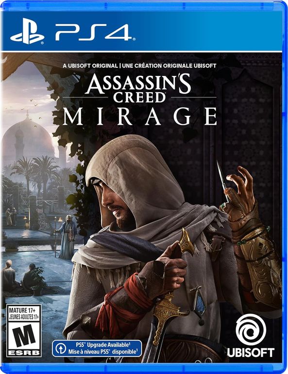 UBISOFT Assassins Creed MIrage Standard Edition PS4 Fisico