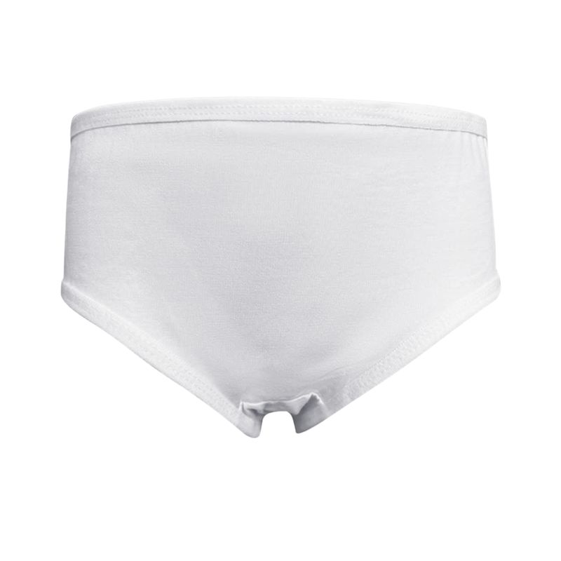 OMAS - Pack 4 Calzones de Algodón Blanco
