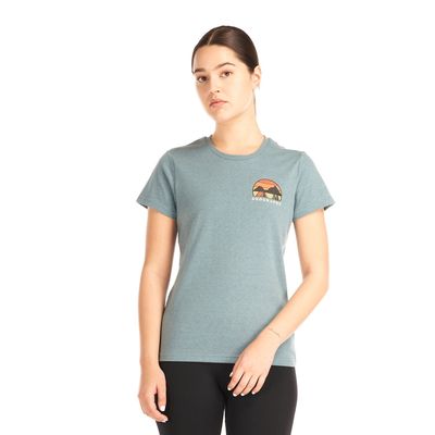 Imagen 2 del producto Polera Mujer Liquen Azul Melange