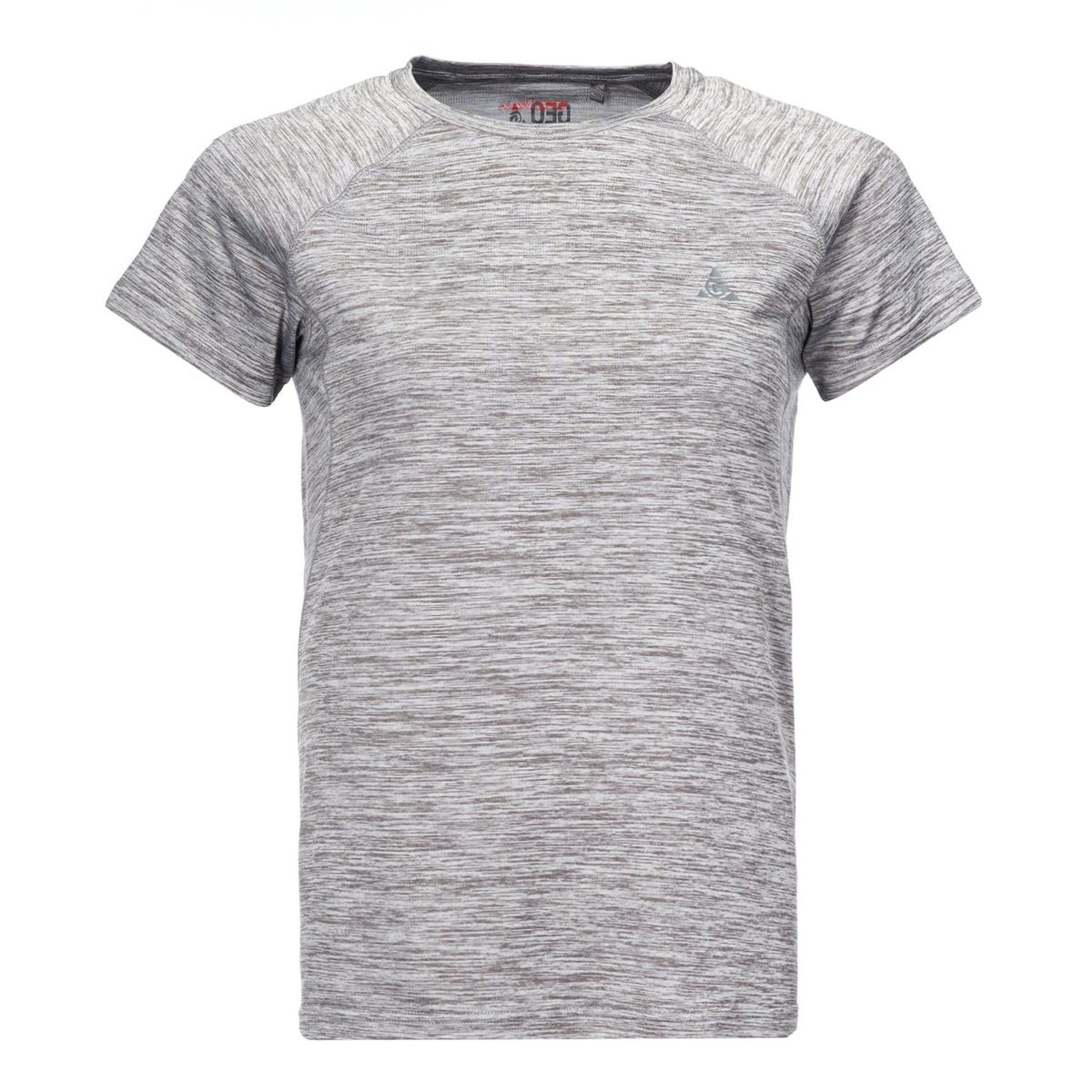 GEOGRAPHY - Polera Mujer Fauna Gris Melange Geography