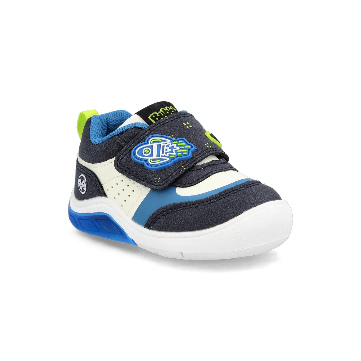 BUBBLE GUMMERS - Zapatilla Niño Bubblegummers Tokio Luces Azul-Blanco