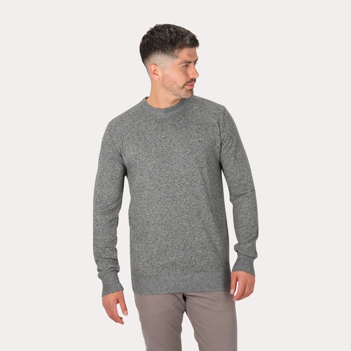 GANGSTER - Chalecos Crew Liviano Plain 3 Gris Gangster